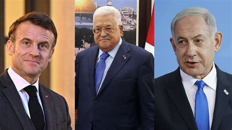 Macron, Abbas ve Netanyahu ile Gazze ve Batı Şeria’daki durumu görüştü